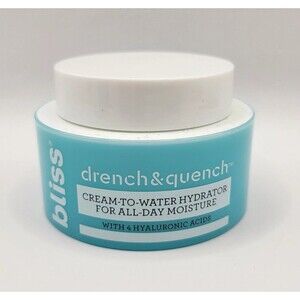 Bliss Drench & Quench Moisturizer with Hyaluronic Acid, 1.7 fl oz – New
